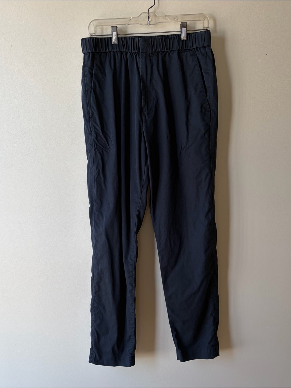 COS Men's Elastic Waist Navy Pants